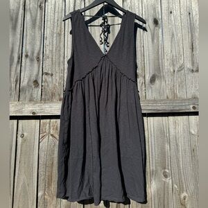 Grey American Eagle Dress with Pockets